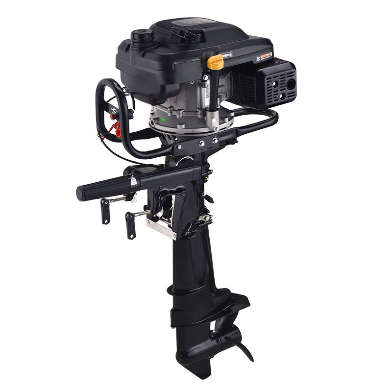 CE Approved ZONGSHEN ENGINE 4 Stroke 9HP Outboard Marine Gasoline Engine New Electric Starting Reverse Gear Shift CDI Air-Cooled